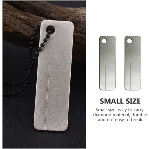 Grinding Stone Rectangular Cutter Tool for Home Sharpener Silver 1