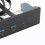 USB-Frontpanel-Hub GEN2x2 USB A TYP C 3 Ports 5,25 15