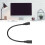Mini-DP-Kabel, 0,3 m, MiniDP-Buchse auf Buchse, 12