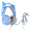 SYG25 Cat Ear Gaming-Headset USB + 3,5-mm-Stecker 2