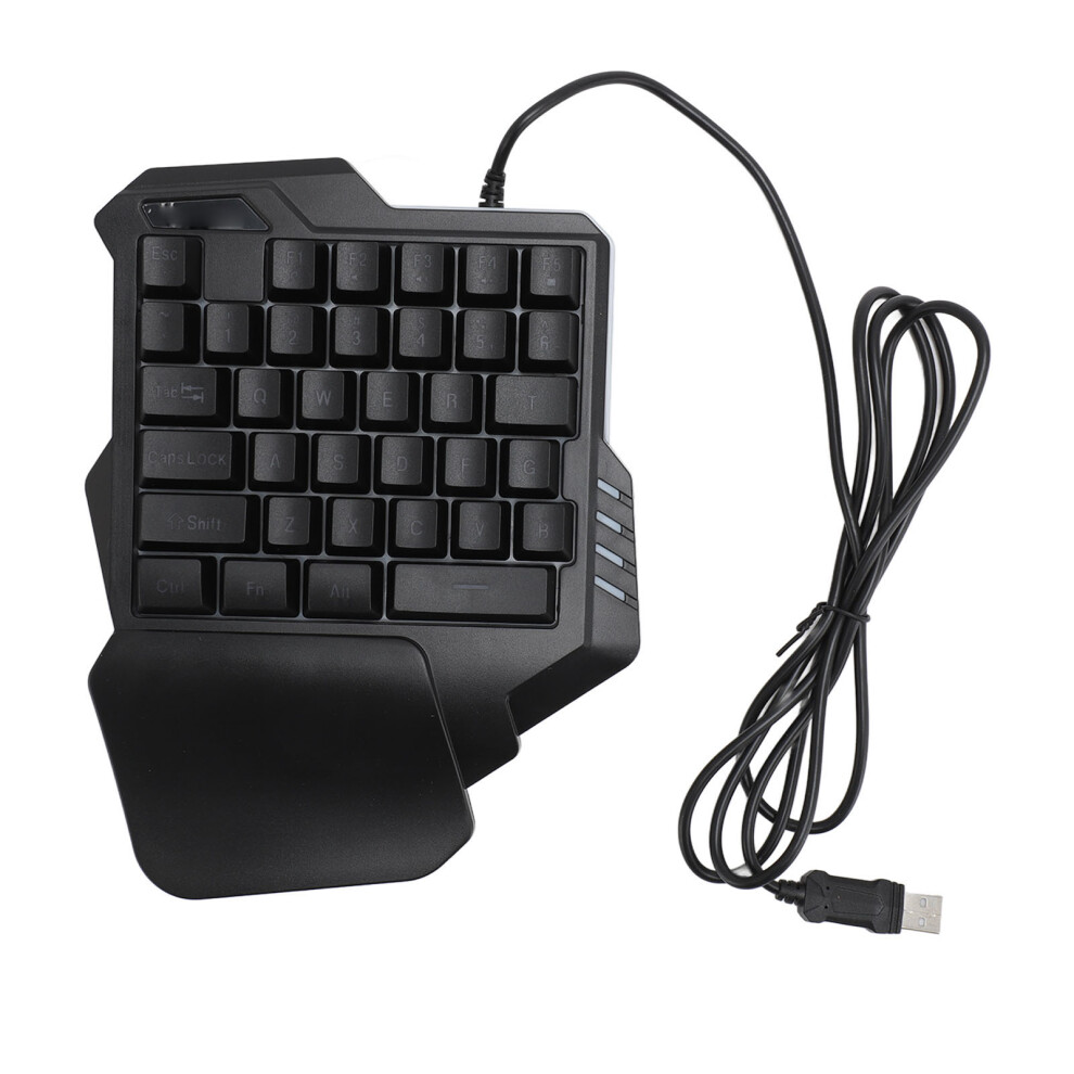 Einhand-Gaming-Tastatur, 35 Tasten, Tragbares 8141948261268
