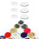 100 Sets Blanko-Button-Abzeichen-Teile-Set für 13
