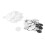 100 Sets Blanko-Button-Abzeichen-Teile-Set für 3