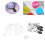 100 Sets Blanko-Button-Abzeichen-Teile-Set für 11