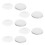 100 Sets Blanko-Button-Abzeichen-Teile-Set für 8