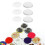 100 Sets Blanko-Button-Abzeichen-Teile-Set für 12