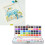 Aquarellfarben-Set mit 100 Farben, tragbares 12