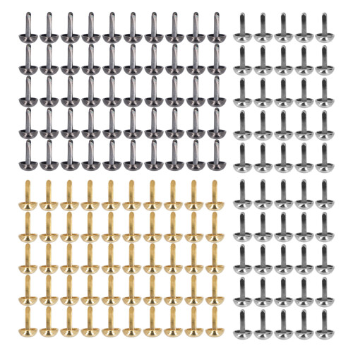 150 Stück Nägel mit rundem Kopf, 12 mm, 2