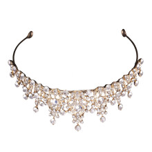 Zarte Strass-Krone, Hochzeitskleid-Accessoires, schimmernde- B