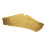 Goldfarbener Paillettenstoff, 4