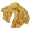 Goldfarbener Paillettenstoff, 6