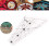 Quilt-Lineal, 22,5 Grad Schlitz-Design, 11