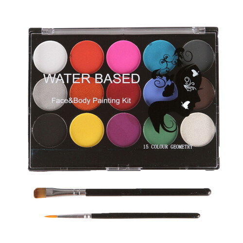 15 Farben Bodypainting-Palette 1