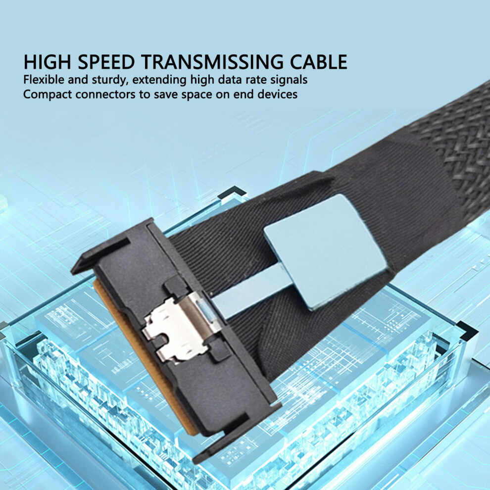Mcio 8I Zu 2 Ports Sffâ8654 4I Kabel 32Gt/S High 8141948284946