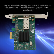 PCIe X1 Single SFP Port Netzwerkkarte 1000Mbps LC