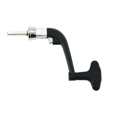 Semi Metal Fishing Roller Handle Replacement Rollers Power Locking Knob Rotation Roller Handle Rocker Arm Grip Grip