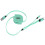 3-in-1-Multi-Ladekabel mit Einzug, 3 A, mit Typ 7