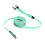 3-in-1-Multi-Ladekabel mit Einzug, 3 A, mit Typ 3