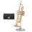 Miniatur-Trompete, langlebiges Messing, exquisites 2