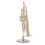 Miniatur-Trompete, langlebiges Messing, exquisites 9