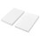 100 Stück weißes Kartonpapier mit Spitzendesign, 9