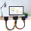 SATA-Adapterkabel 1-in-2 Computerfestplatte 11