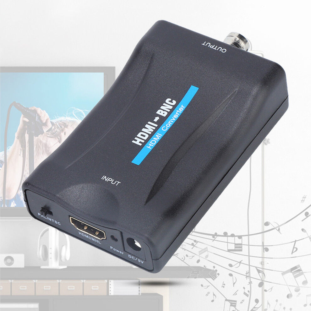 Hdmi Zu Bnc Composite Video Und 3,5Mm Audio Signal 8141948288012