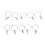 Schrumpffolienblätter, durchscheinend, 14