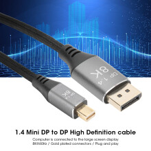 B0305‑3 Mini-DP-auf-DP-Kabel 1.4 Version 8K High