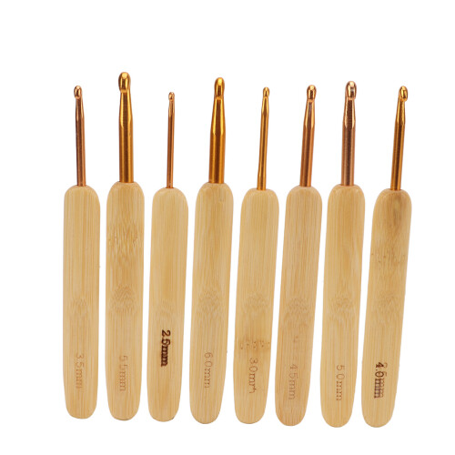 8-teiliges Häkelnadel-Set, ergonomisches Design, 2