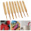8-teiliges Häkelnadel-Set, ergonomisches Design, 12