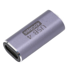 Typ C Buchse auf Buchse Adapter Aluminiumlegierung