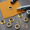 4 mm Ösen-Set, 4 Farben, 280 Ösen-Sets mit 1