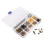 4 mm Ösen-Set, 4 Farben, 280 Ösen-Sets mit 7
