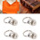 200 Sets 9 mm Messingnieten, 1