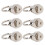 200 Sets 9 mm Messingnieten, 5