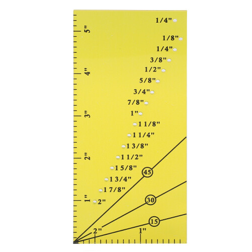 Hellgelbe magnetische Nahtführung, 1