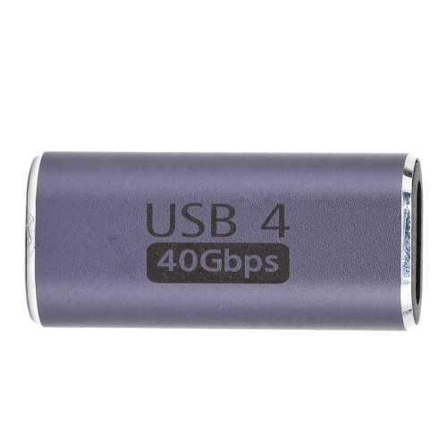 Typ C Buchse auf Buchse Adapter Aluminiumlegierung 1