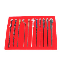Schlüsselanhänger-Halsketten-Zauberstab-Set,