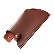 Practical knife sheath for kitchen knives with multiple compartments, sharp blade, ergonomic handle, robust case