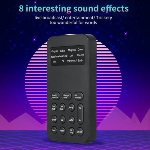 Voice Changer Handheld Voice Changer Gerät 8