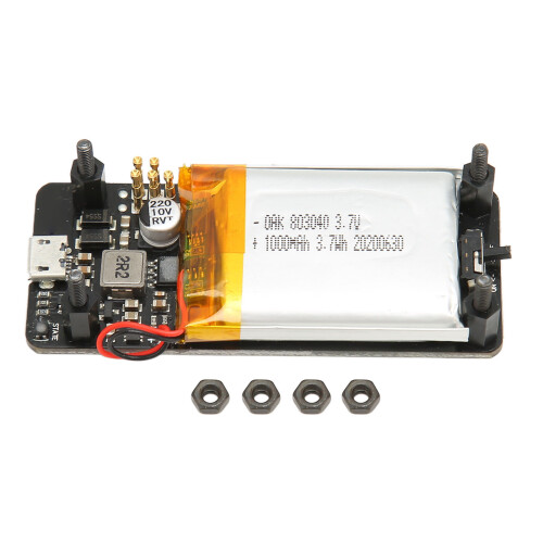 V1.2 UPS Power HAT Board 400 mA Laden 1000 mAh 1