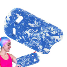 Kick Board Swim Adult, Ushaped floating board for swimming training with handle Eva Foam Beginner Float, Blue