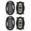 2Pcs Auto Lautsprecher 280W Volle Frequenz Bass 9