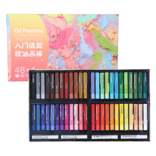 Ölpastell-Set, waschbar, weich, schwere Farbe, 1