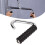 Fitness Griff Grip Silber C Geformt Universal 12