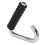 Fitness Griff Grip Silber C Geformt Universal 15
