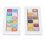 24-teiliges Aquarellfarben-Set mit 8