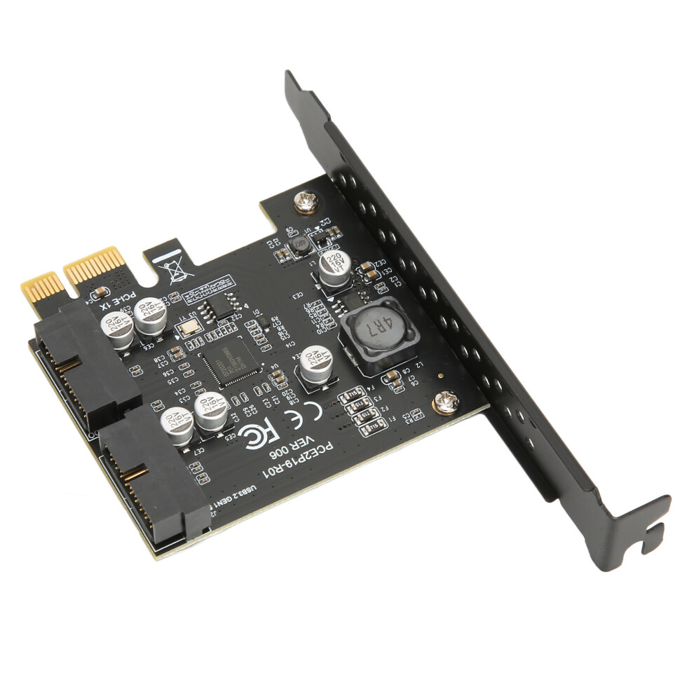 Pcie Auf Usb 3.2 Erweiterungskarte 5Gbps High Black 8141948289644