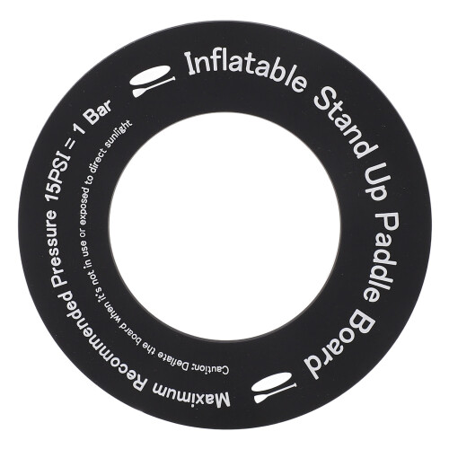 Gasventiladapterdichtung, PVC, rutschfeste 1
